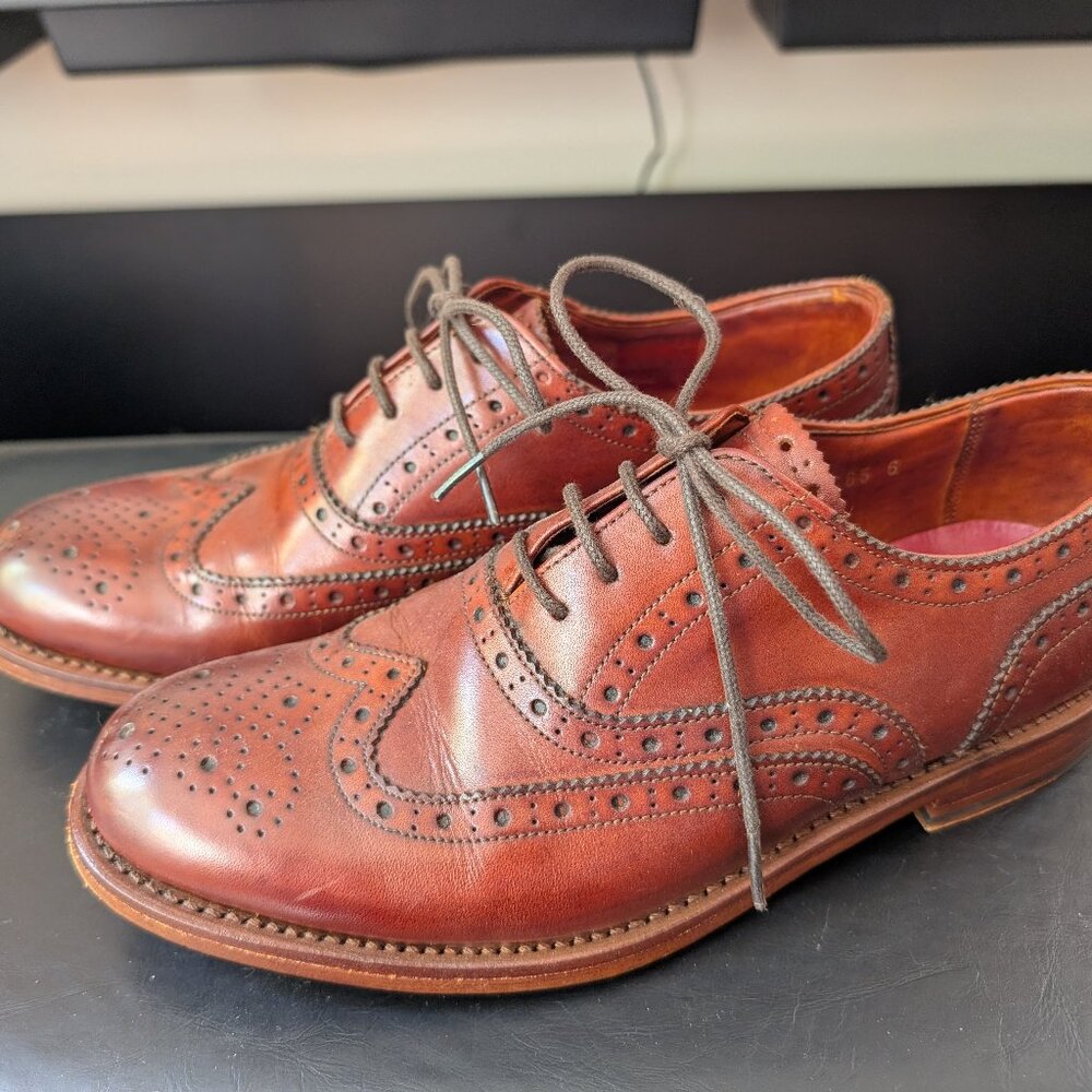 Grenson Rose Women's Brogues in Brown UK Size 6 US Size 8.5